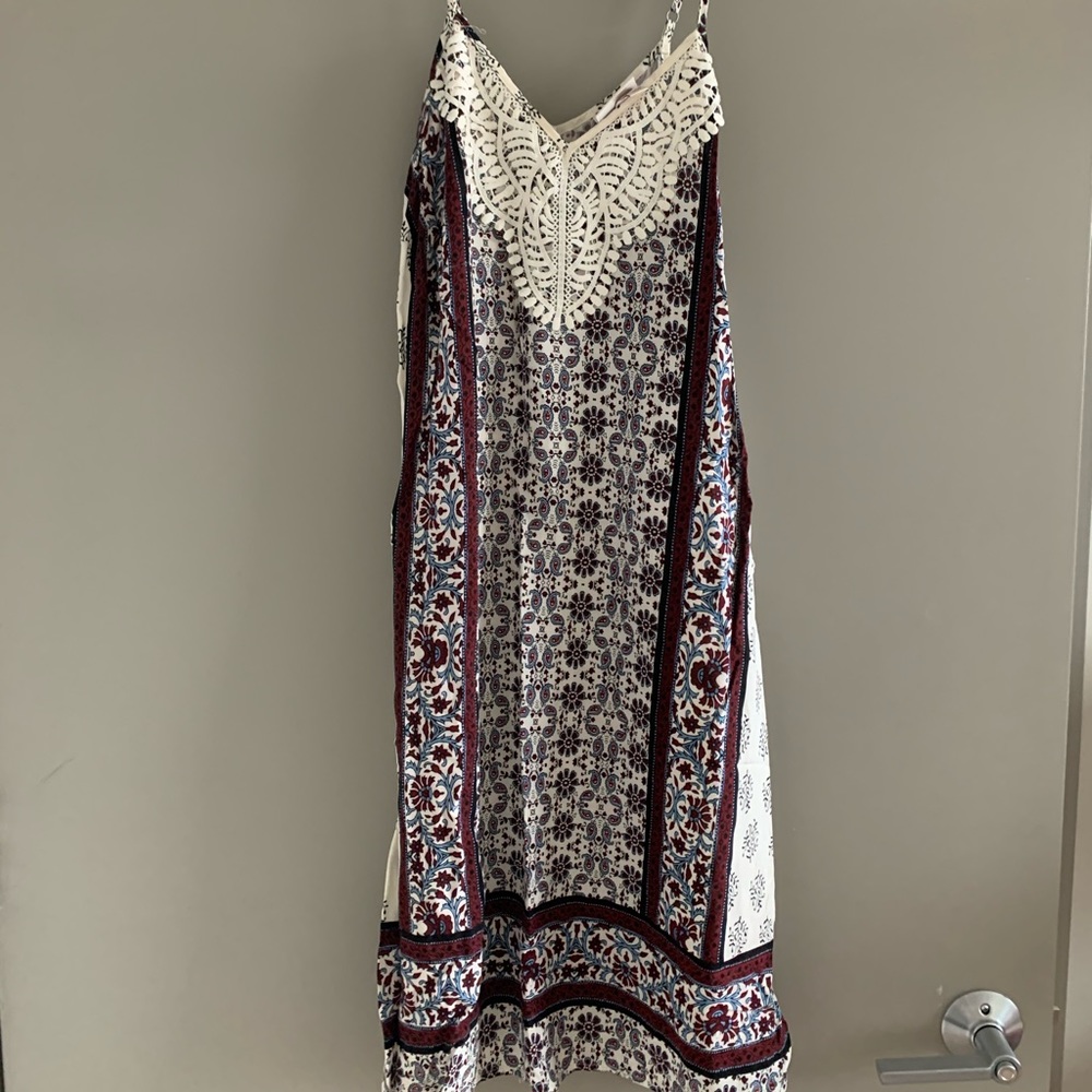 Floral Crochet Dress